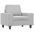 vidaXL 2-Seater Microfiber Sofa - Dark Gray - Durable Upholstery, Adjustable Comfort - Modern Design for Living Room, Lounge, or Office.