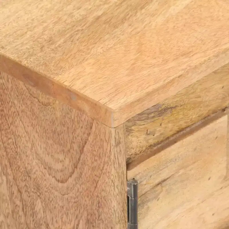 TV Cabinet 45.7x11.8x13.8 Solid Mango Wood