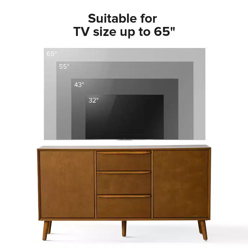 72 TV Stand for TVs up to 78|HULALA HOME-ACORN
