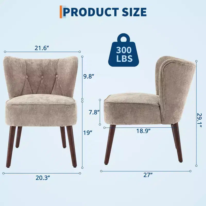 Poltrona per soggiorno, poltrona in tessuto e legno per soggiorno, sedia laterale, per soggiorno, camera da letto, sala lettura