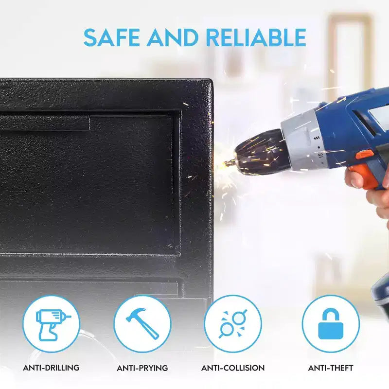 Depository Safe Heavy Duty, Digital Drop Safe for Cash