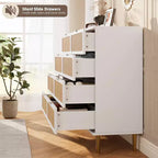 Cassettiera a 8 cassetti, comò moderno in legno per camera da letto con cassetti contenitori, mobile TV in stile rustico per soggiorno, camera da letto