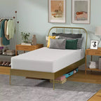 BestMassage 10 Inch Green Tea Memory Foam Mattress Cooling Gel Infused Mattress Medium Firm Mattresses